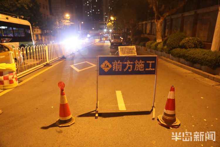 开拆中山路过街人行天桥正式开拆