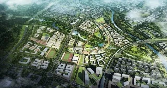 2021即墨蓝谷片区北航青岛国际科教新城一期预计2021年建成