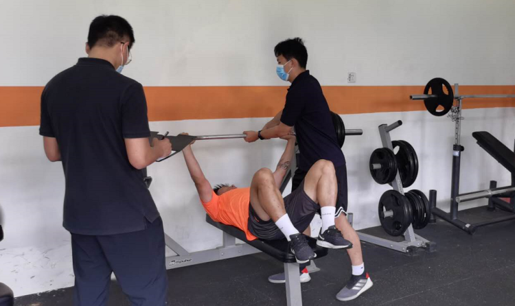 大考“春季大练兵”迎来大考 参加抽检的中能球员全部达标