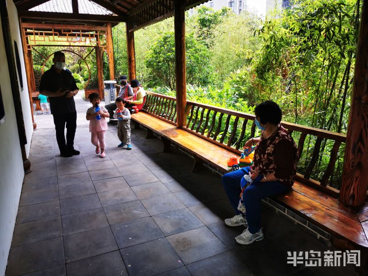 市北区青岛市北区老企业文化记忆主题公园正式开园 漫步中式园林找寻老品牌印迹