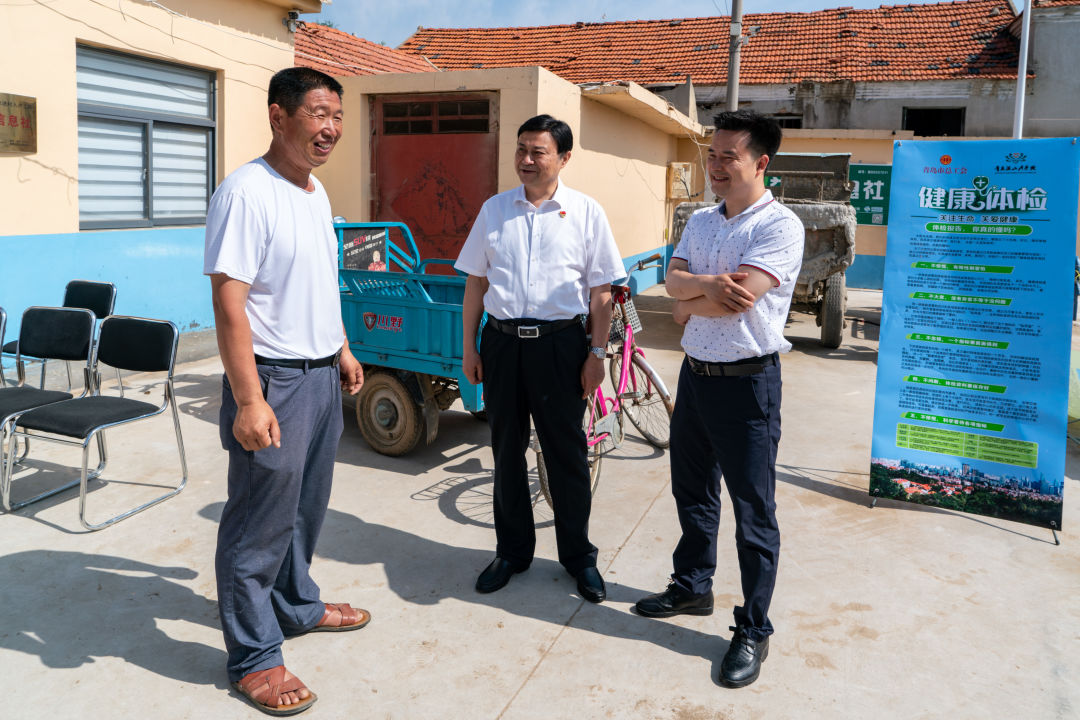 乡村青岛湛山疗养院开展“送健康进乡村”活动 助力乡村振兴