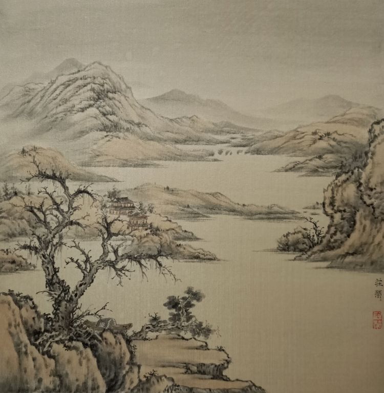 清新怡然 温婉如她——庄荣荣山水花鸟画欣赏