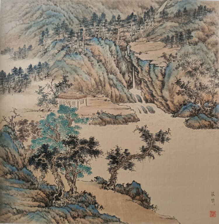 清新怡然 温婉如她——庄荣荣山水花鸟画欣赏