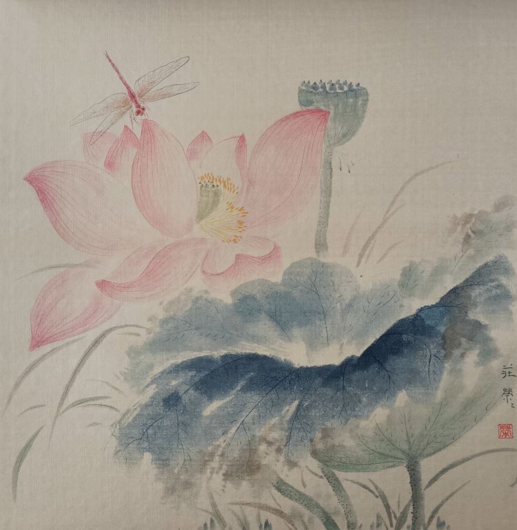 清新怡然 温婉如她——庄荣荣山水花鸟画欣赏