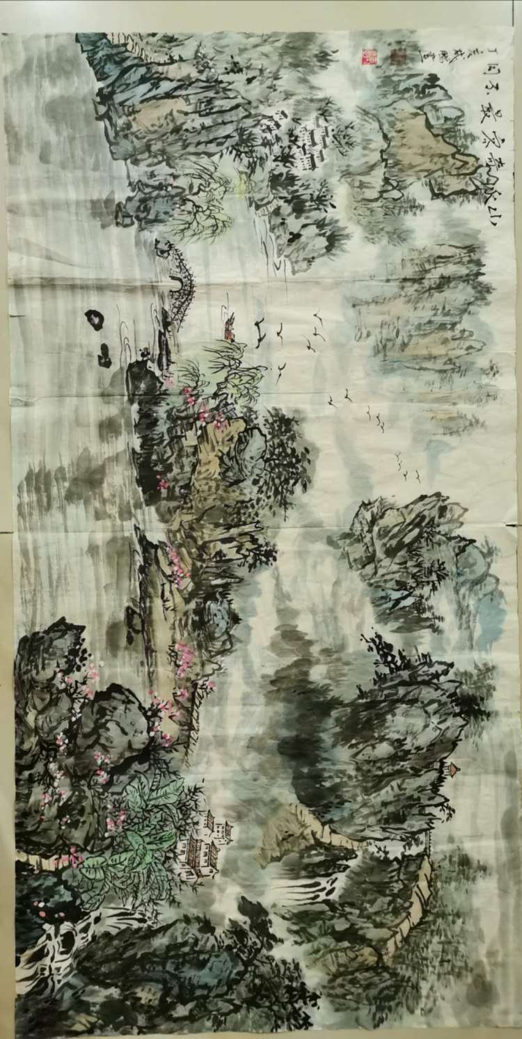 境界恢弘 立意高远——咸鹏山水画欣赏