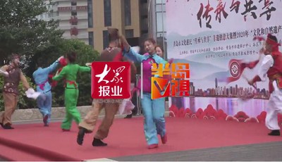 【视频】青岛文旅打造非遗文化惠民盛宴 大学生创业实践为“非遗”代言
