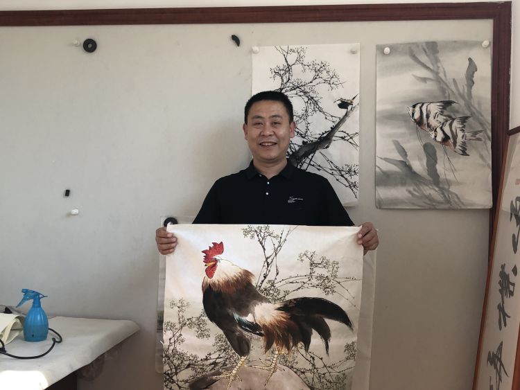 即墨坚持自学、研习传统 即墨这个农民成了山东省美术家协会会员