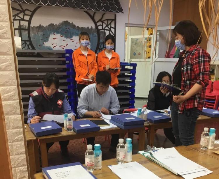 核验市北区对幼儿园和校外培训机构进行开学核验