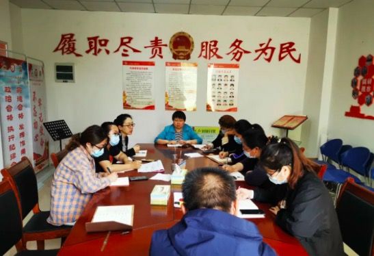 三述李沧区浮山路街道举办“提高协同性”专题“三述”主题党日活动