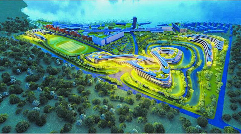 中央美术学院青岛校区图书馆本月封顶 打造青岛新地标及“网红”高校