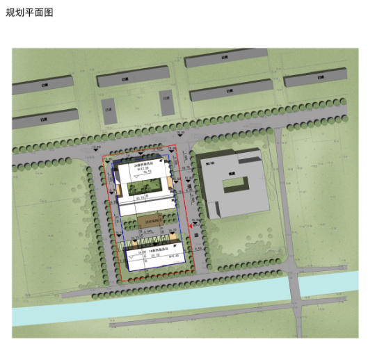 建面整体为2栋建筑！西海岸杻杭村新建一处康养服务站 总建面3927.58㎡