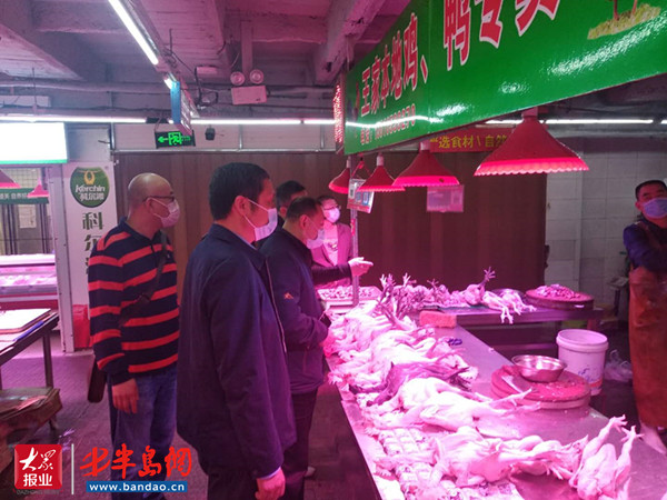 市南区市场监管局加大检查力度 把好食品安全关