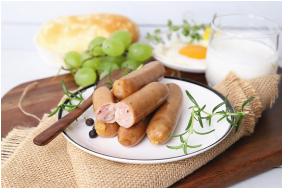 扫码揭秘波尼亚早餐肠好品质，每天都能领大额现金红包！