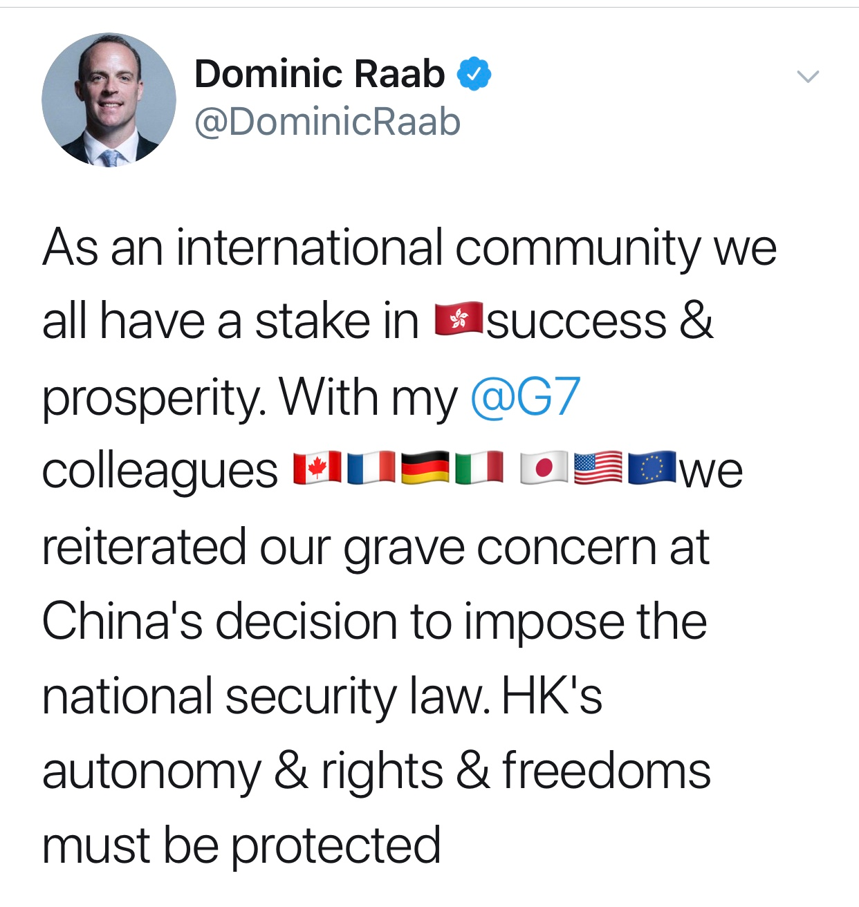 英伦观察丨策划和鼓动G7国家发表“涉港声明” 英国又当了马前卒