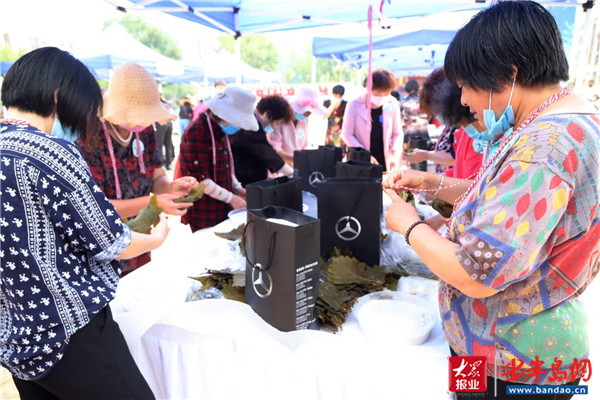 崇德尚礼云聚亲邻 隐珠街道双珠路社区举行端午节系列活动