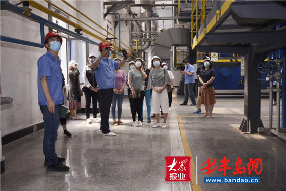 青岛能源集团开展“凝心聚力 共筑防线”主题企业开放日活动