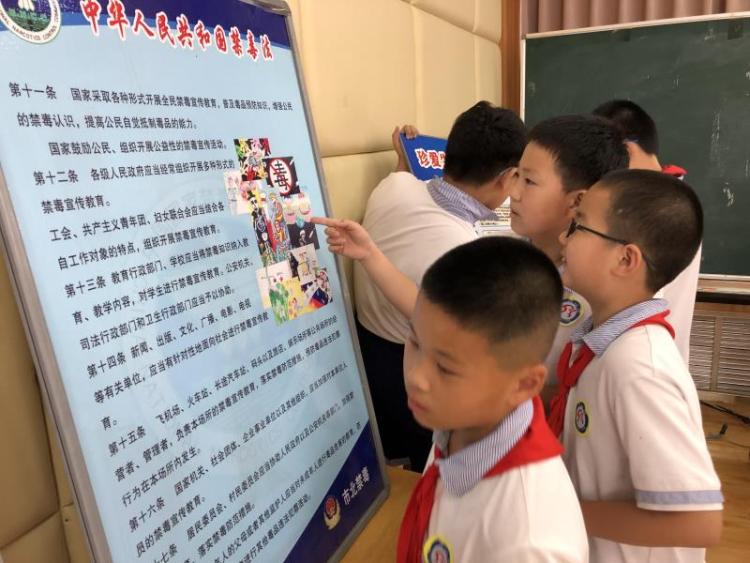 禁毒“珍爱生命 远离毒品” 青岛53中开展禁毒教育主题活动