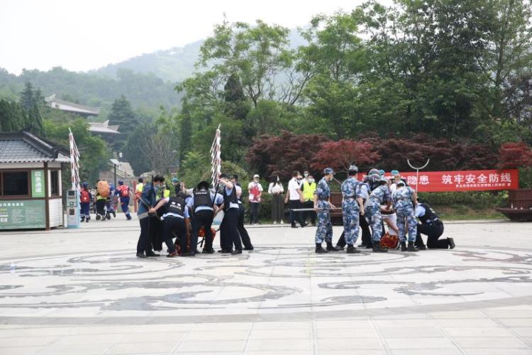 2020西海岸新区举行2020年旅游公共安全综合应急演练
