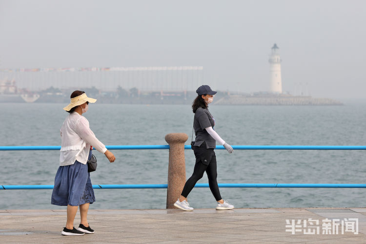 乐悠游青岛海边有了湿热感觉 本周六市区最高温度26℃