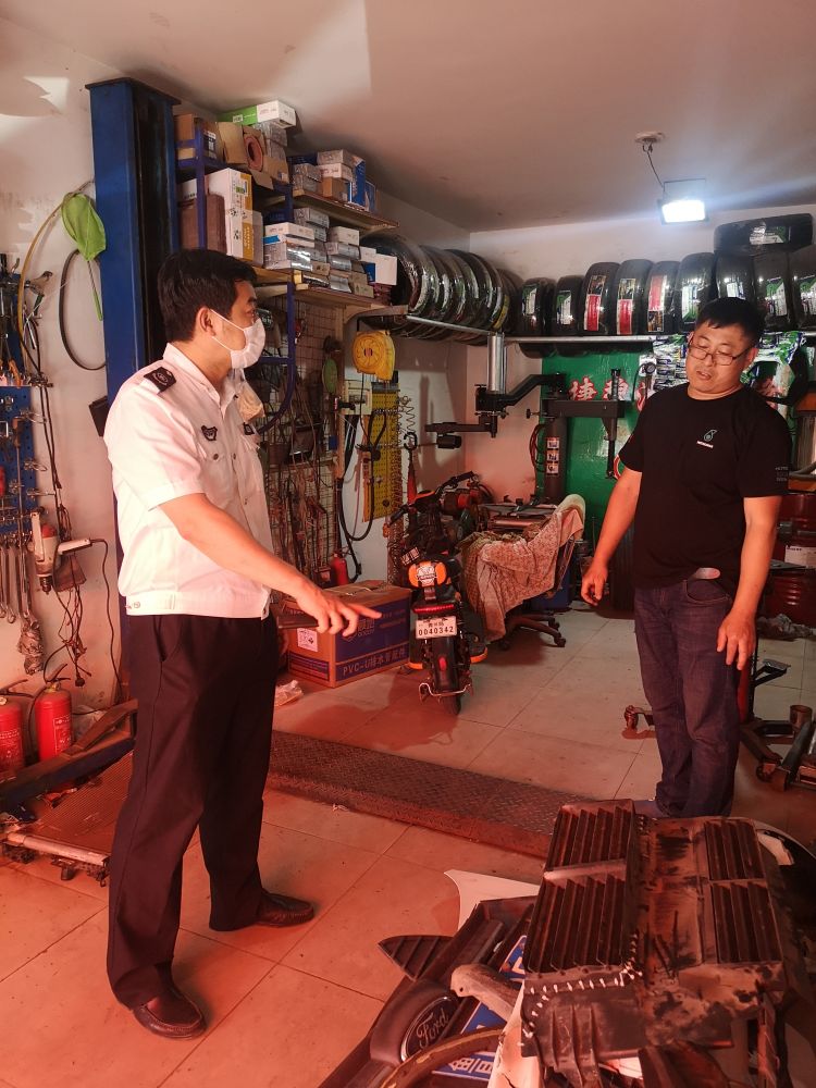 危险废物青岛市北区重拳强化汽修行业危险废物监管