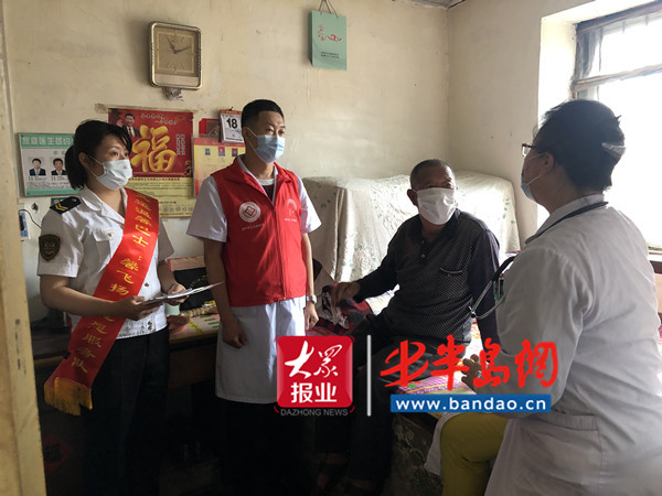 青岛青岛“健康知识进农村”走进胶莱街道马陆社区