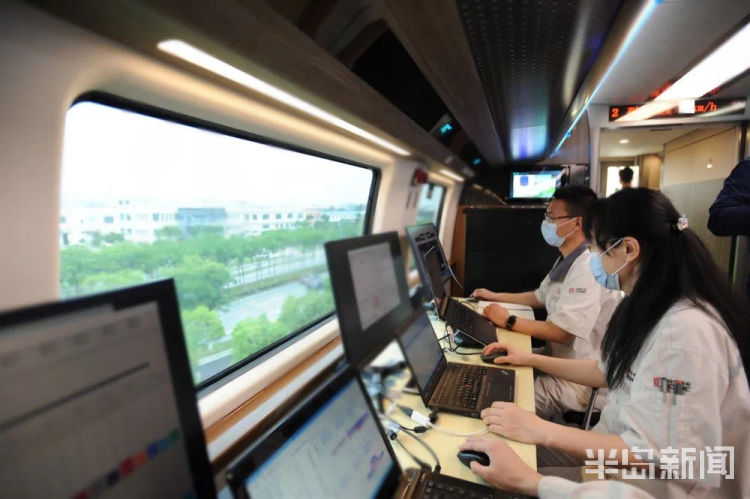 磁浮新进展！时速600公里高速磁浮试验样车成功试跑