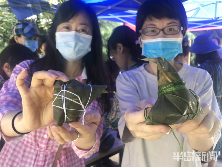 粽叶松岭路迪生山庄小区：粽叶飘香邻里情