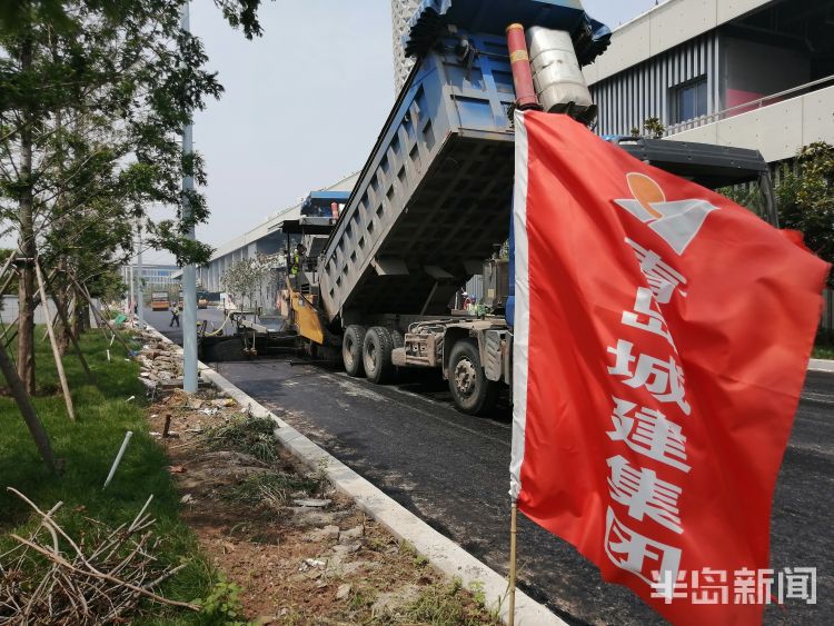 航站青岛新机场航站区市政道路配套主体工程全部竣工