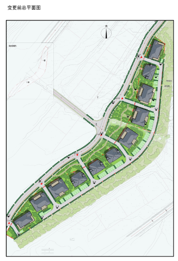 楼栋数藏马山南侧西部住宅用地A37地块规划变更 楼栋数由11栋变为8栋