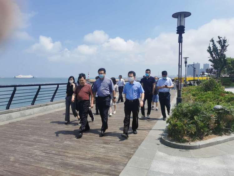 巡查青岛市南区区长带队实地巡查调研河湖海湾生态环境保护工作