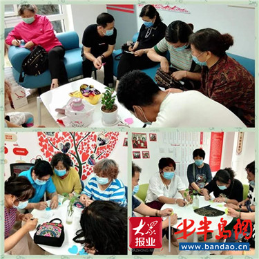 织就党建“五彩绳”大港街道开展“端午话邻情”活动