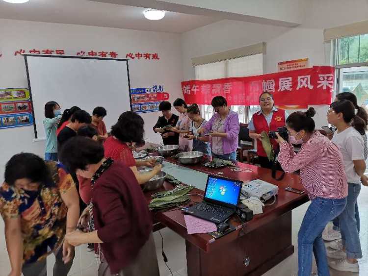 端午浓情端午粽飘香 即墨鳌山卫街道组织端午粽飘香活动