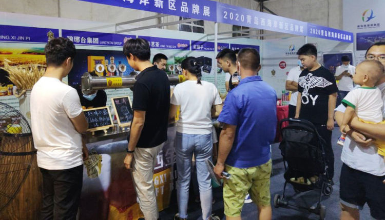 名特优青岛西海岸新区名特优品牌亮相济宁鱼台龙虾节