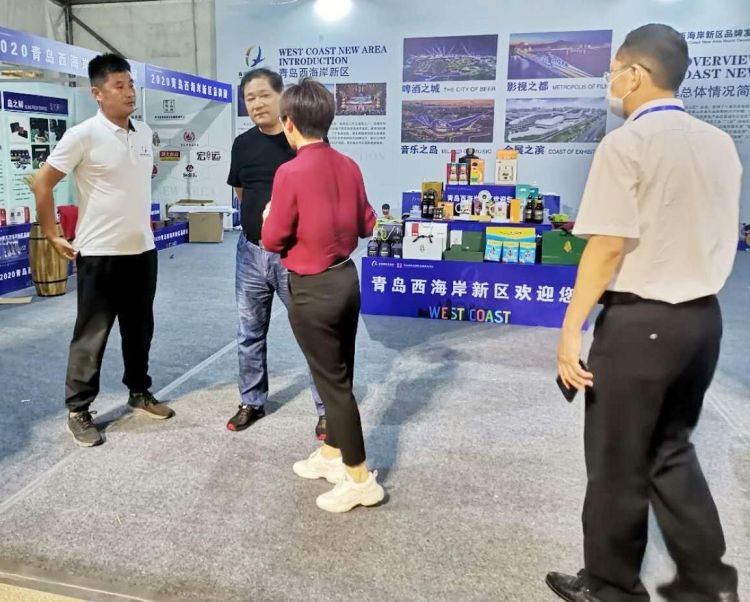 名特优青岛西海岸新区名特优品牌亮相济宁鱼台龙虾节