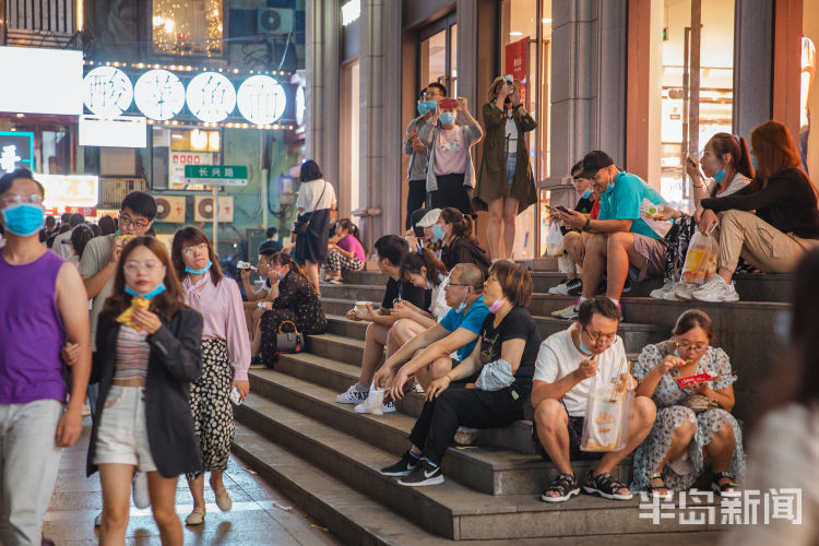 台东端午假期 台东三路步行街商圈人气火爆