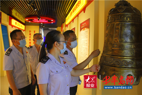 青岛莱西税务：不忘使命忆初心 警钟长鸣迎七一