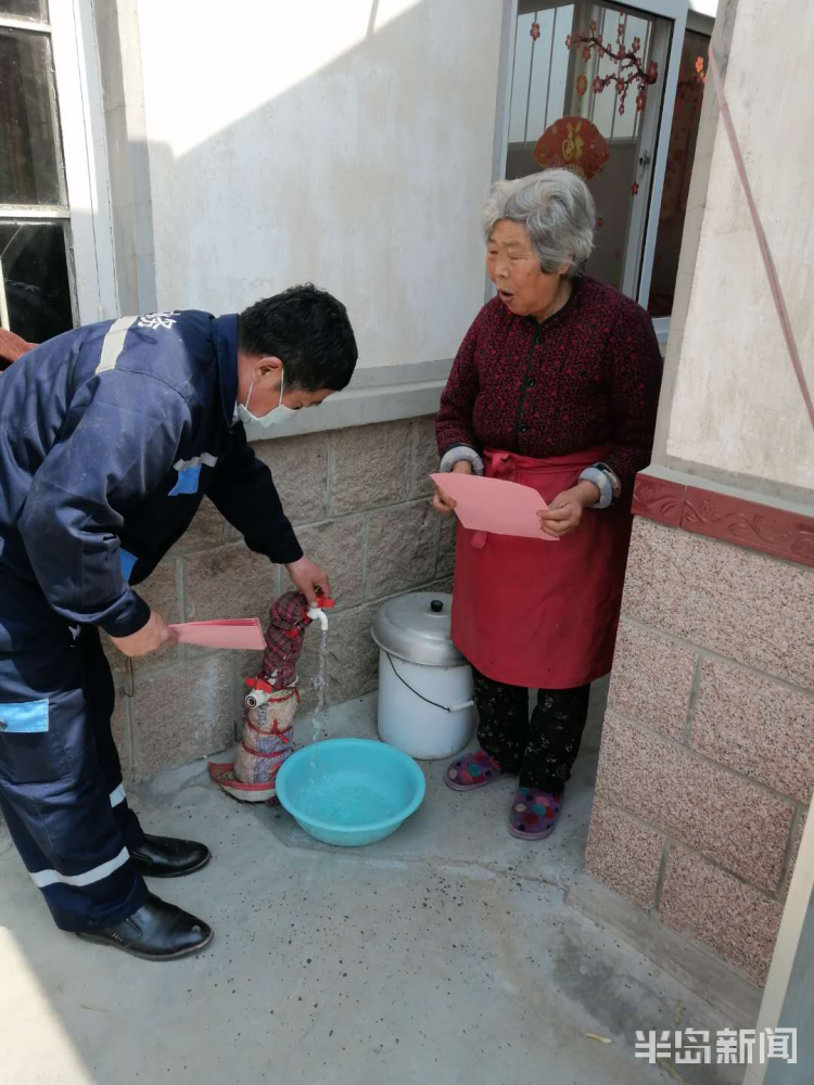 65即墨65个贫弱村全部安装净化水设施