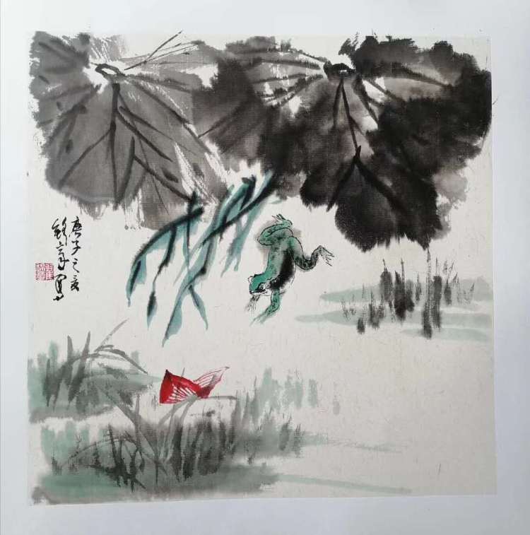峰峦苍秀 意境壮美 翟锦章山水画欣赏之六