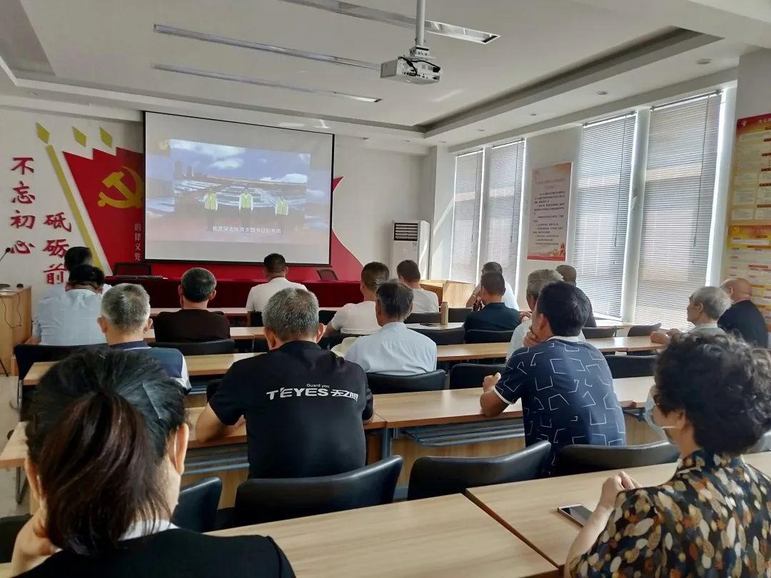 新昌发展区多种形式献礼建党九十九周年