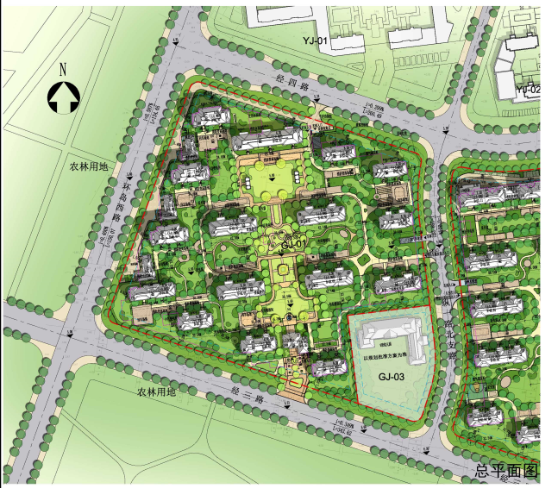 01青岛高新区高家社区01地块安置房规划出炉