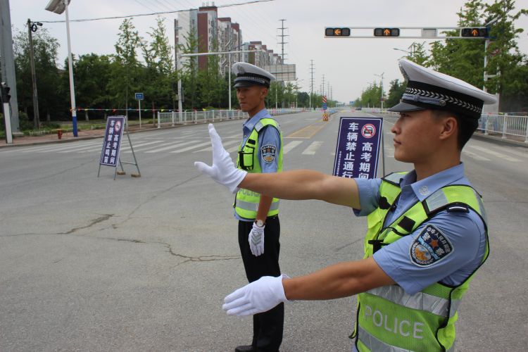 平度明日高考！平度公安全力护航 提醒市民注意考点周边限行路段