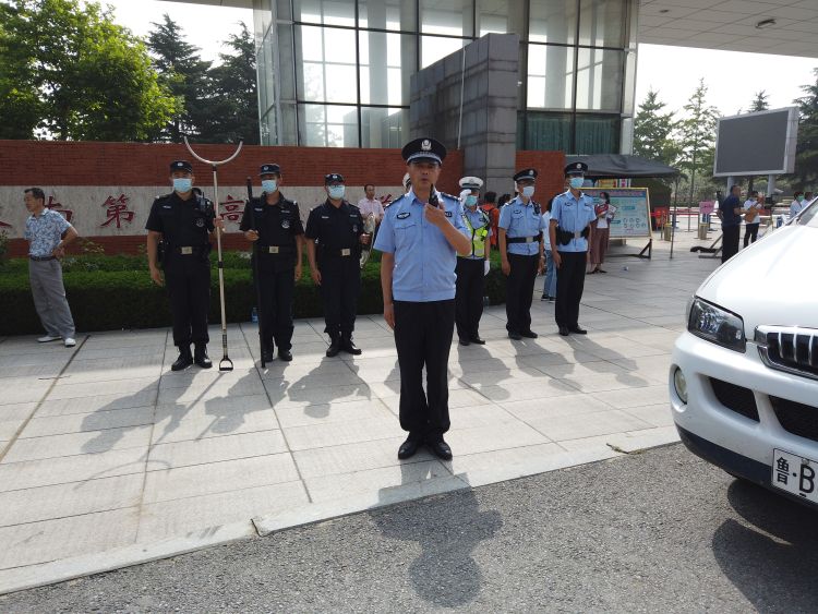 警种多警种联动零距离服务 黄岛公安全力做好2020年高考安保