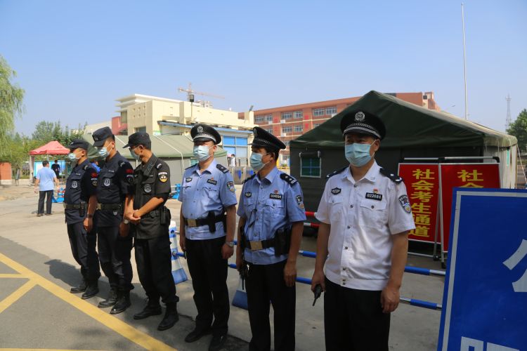 警种多警种联动零距离服务 黄岛公安全力做好2020年高考安保