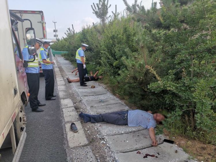 商贩|青岛俩水果商贩在高速路上停车打架 其中一人几近昏迷