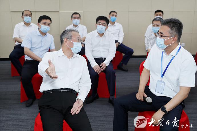 |刘家义李干杰在济南调研科技创新工作