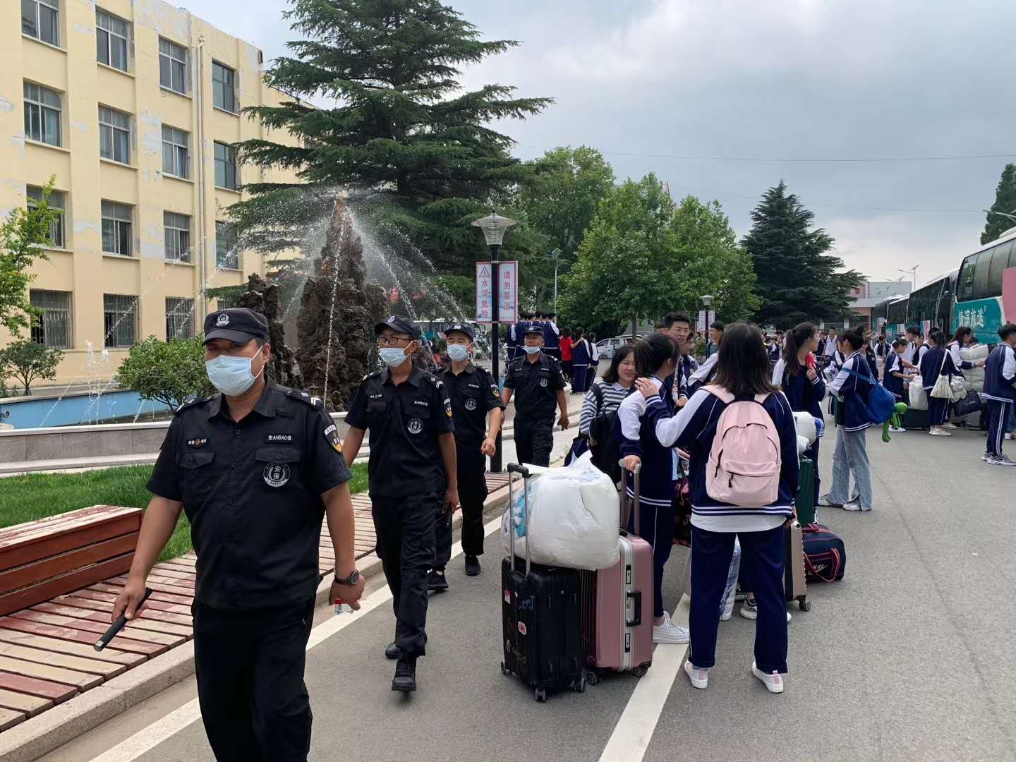 |即墨旅投公司全力护航2020年高考安保工作