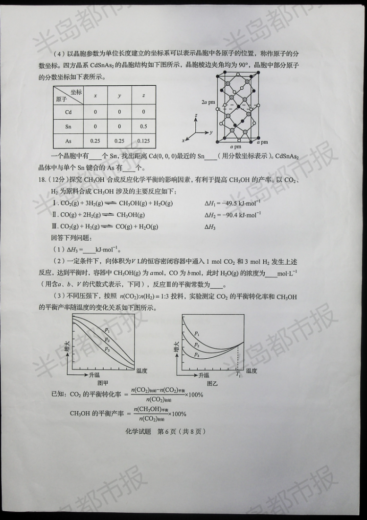 估分|2020山东高考试题和答案来了 快来估分
