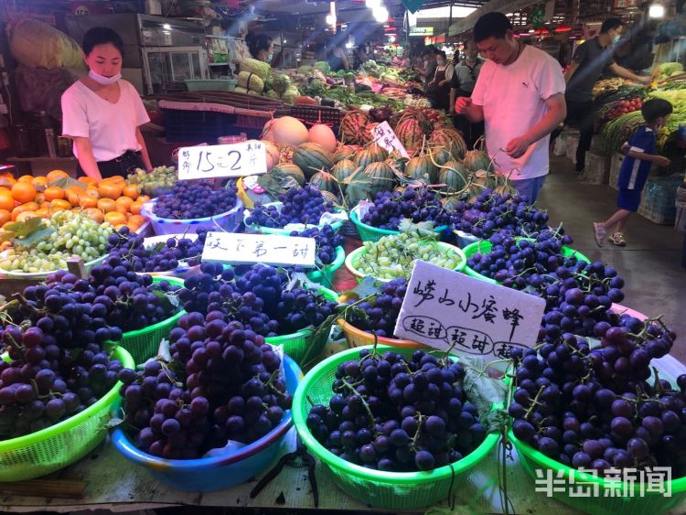 炎炎|青岛市北区埠西市场：夏日炎炎瓜果香