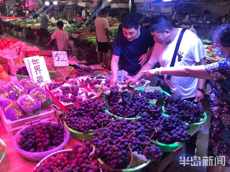 炎炎|青岛市北区埠西市场：夏日炎炎瓜果香