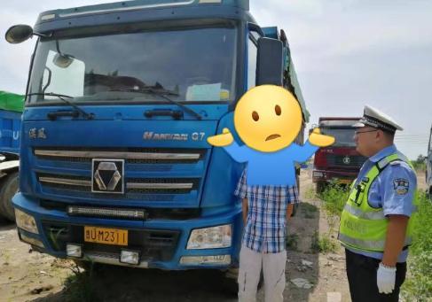 渣土|即墨交警严查大货车严重交通违法行为 两辆超载渣土车被查获